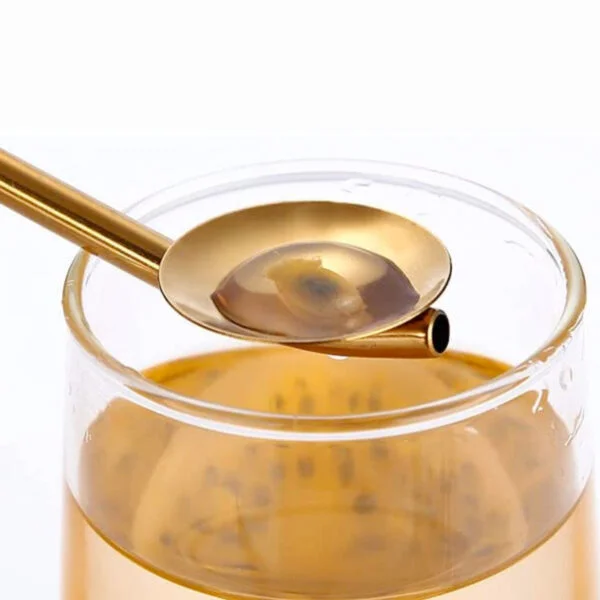 Drinking Round Spoon Straw – Image 3