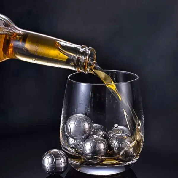 Round Football Shape Ice Cube – Image 3