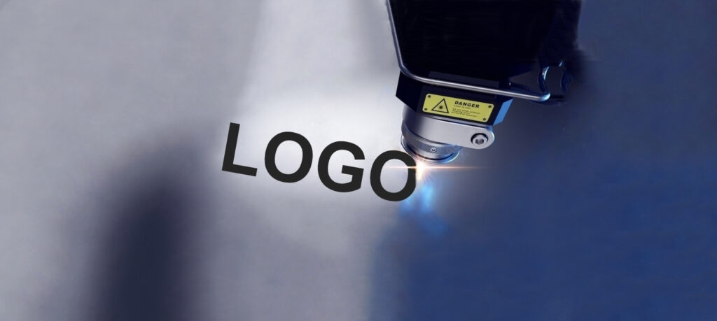 the printing method of logo