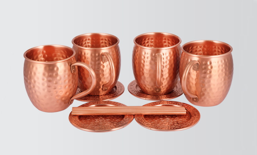 copper moscow mule mug