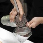 2-prong bar strainer for bar and restaurant use