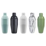 custom logo 3 piece cocktail shaker supplier OEM barware