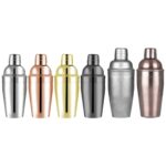 custom clolor 3 piece cocktail shaker supplier OEM barware
