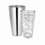 boston cocktail shaker with recipe supplier stainless steel