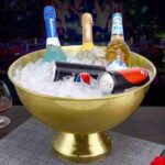 bowl shaped ice bucket for bar hotel and restaurant use