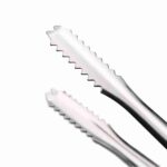 crocodile ice tong supplier durable stainless steel design