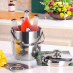 double wall ice bucket for bar and restaurant use