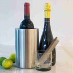 double wall wine chiller bucket for bar hotel and restaurant use