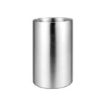 double wall wine chiller bucket supplier stainless steel bar tool