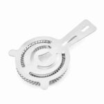 flat hawthorne strainer supplier durable stainless steel design