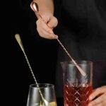 Flat Tip Twisted Stem Mixing Spoon details2