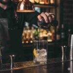 handled double jigger for bar and restaurant use