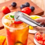 multifunctional ice tong for bar and restaurant use