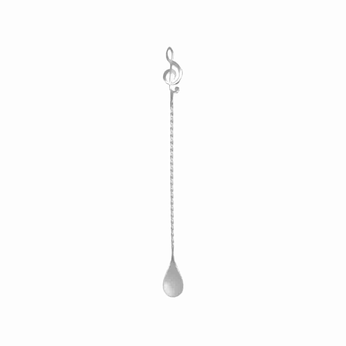 Music Note Tip Twisted Stem Mixing Spoon