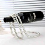 necklace pearl wine rack for bar and restaurant use
