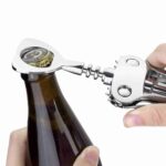 manual winged bottle opener for bar and restaurant use