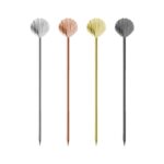 Shell Shaped Fruit Stick plating