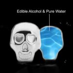 skull head ice cube supplier durable stainless steel design