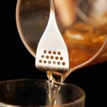 Strainer Tip Twisted Stem Mixing Spoon details2