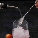 Twisted Stem Mixing Spoon With Disk details2