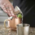 wide double jigger for bar and restaurant use