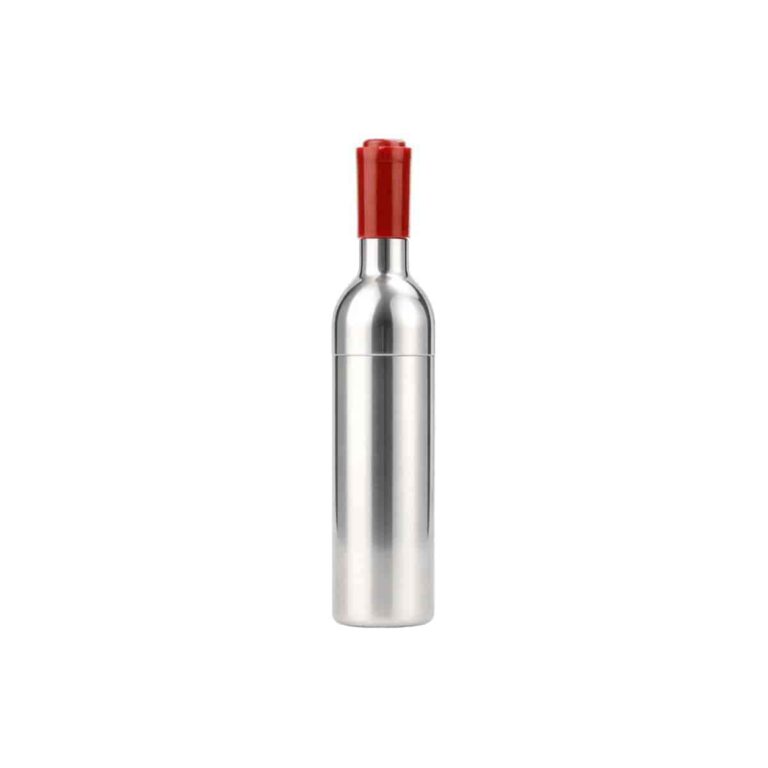 Wine Bottle Shaped Corkscrew Supplier - Realistic 3-in-1 Magnetic Wine Bottle Opener