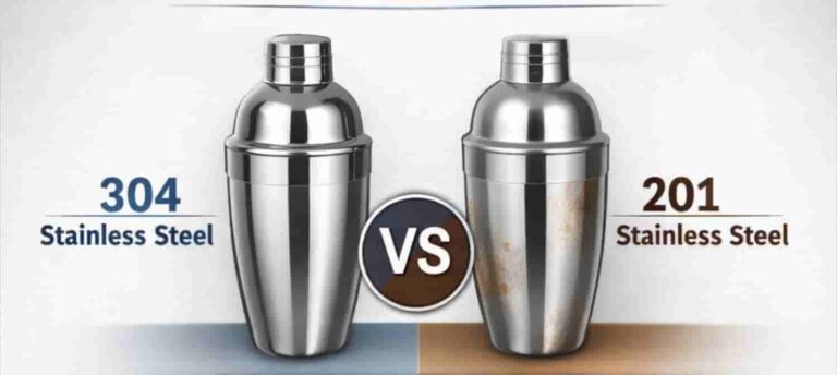 304 vs 201 Stainless Steel Cocktail Shaker