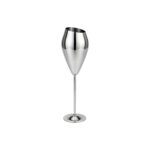 Angled Rim Tulip Goblet Supplier - Stainless Steel Tulip Goblet with Bold Angled Rim