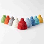 Beanie Hat Shaped Wine Stopper in Multiple Colors - Fun Novelty Silicone Wine Stopper Color Options