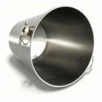 Classic Ring Handle Ice Bucket Interior View - Deep Tapered Body and Smooth Seamless Interior