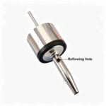 Cylindrical Wine Pourer Breather Tube Detail - Integrated Air Intake for Glug-Free Pouring