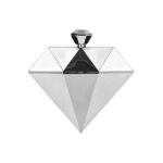 Diamond Shaped Hip Flask Supplier - Premium Multi-Faceted Geometric Stainless Steel Hip Flask