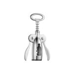 Dual Lever Wine Bottle Opener Supplier - Stainless Steel 2-in-1 Butterfly Corkscrew with Wings