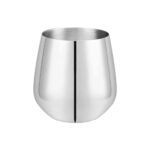 Egg Shaped Flat Bottom Tumbler Supplier - Premium 304 Stainless Steel Egg Shaped Tumbler with Flat Base