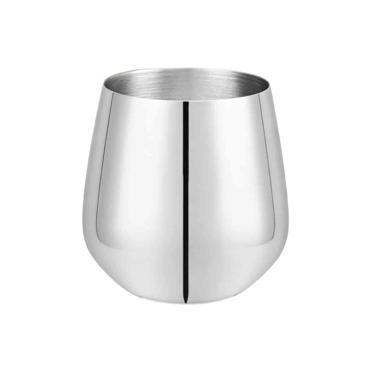 Egg Shaped Flat Bottom Tumbler