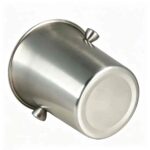 Flared Open Top Beverage Chiller Base Detail - Stable Bottom and Reinforced Construction of Stainless Steel Chiller