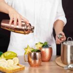 hammered mule mug for cocktail serving