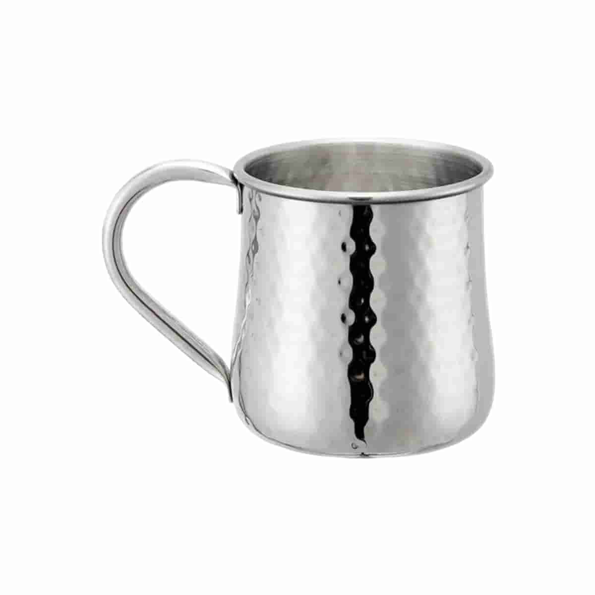 Hammered Stainless Steel Mug