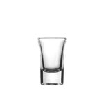 heavy base shot glass supplier premium glass bar tool