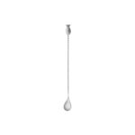 Pineapple Tip Twisted Stem Mixing Spoon Supplier - Stainless Steel Mixing Spoon with Pineapple Finial