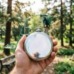 Portable Round Stainless Steel Hip Flask Used for Discreet Spirits at Outdoor or Corporate Event