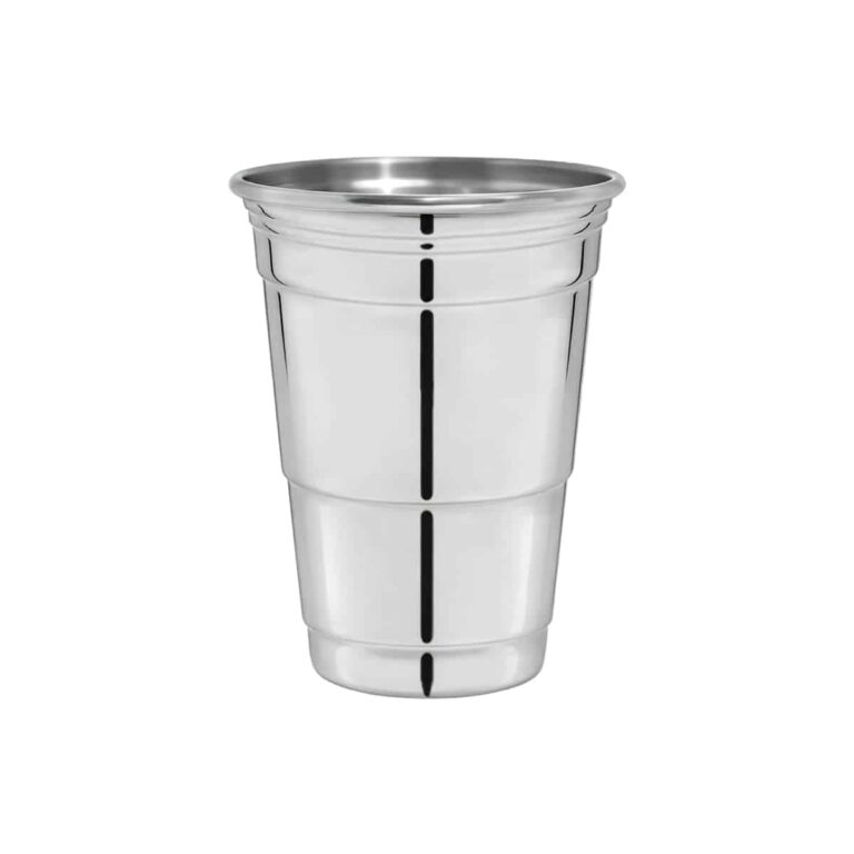 Ribbed Stainless Steel Cup Supplier - Premium Tiered Ribbed Stainless Steel Tumbler