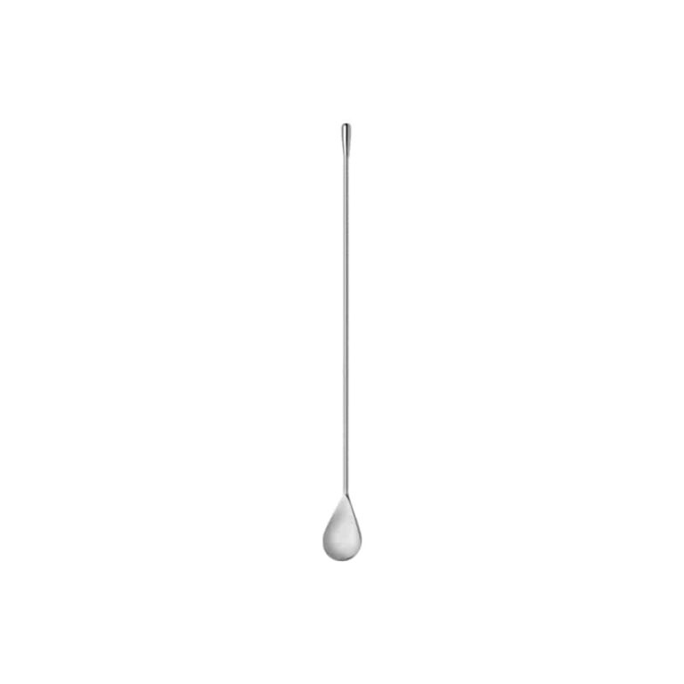 Sleek Straight Stem Mixing Spoon Supplier - Stainless Steel Mixing Spoon with Straight Stem and Teardrop Finial