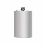 Slimline Stainless Steel Hip Flask Supplier - Ultra-Slim 70mm x 20mm Stainless Steel Hip Flask