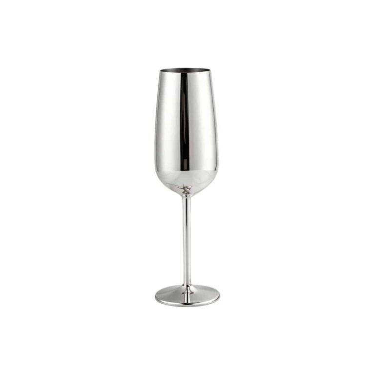 Stainless Steel Champagne Flute Supplier - Premium 304 Stainless Steel Champagne Flute with Mirror Polish