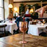 Stainless Steel Wine Glass Goblet Used for Serving Red and White Wine in Luxury Lounge