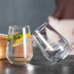 stemless wine glass for bar and restaurant use