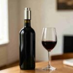 Using Time Scale Vacuum Stopper to Preserve Open Wine in Professional Tasting Room