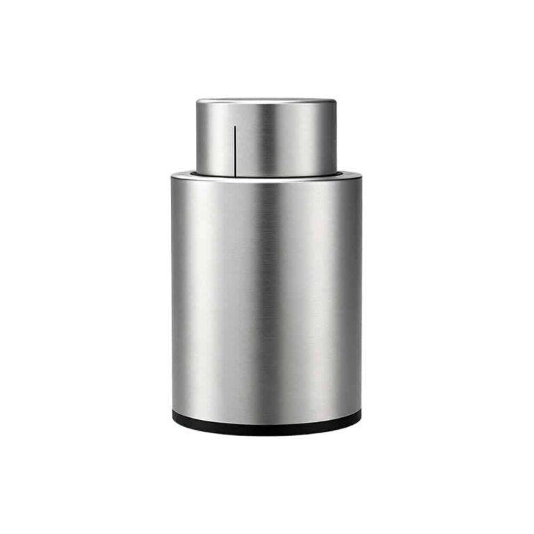 Time Scale Vacuum Stopper Supplier - Stainless Steel Vacuum Wine Stopper with Date Dial