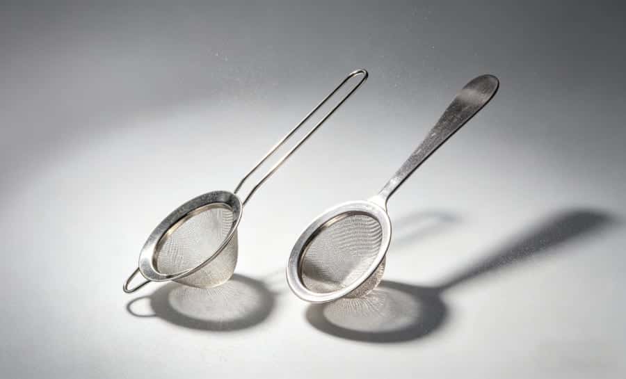 fine mesh cocktail strainer stainless steel double straining bar tool smooth cocktail